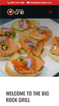 Mobile Screenshot of bigrockgrill.com